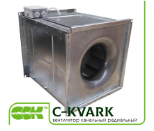 Вентилятор канальный радиальный квадратный C-KVARK-40-40-4-380